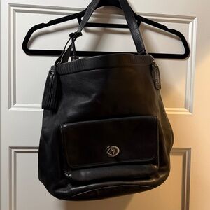 Coach Archive Leather Tote Bag